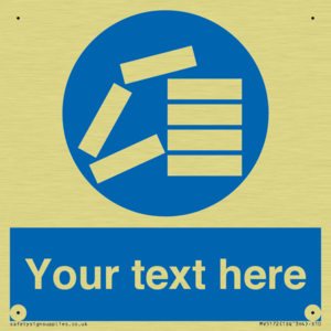 Custom Stack Correctly Sign